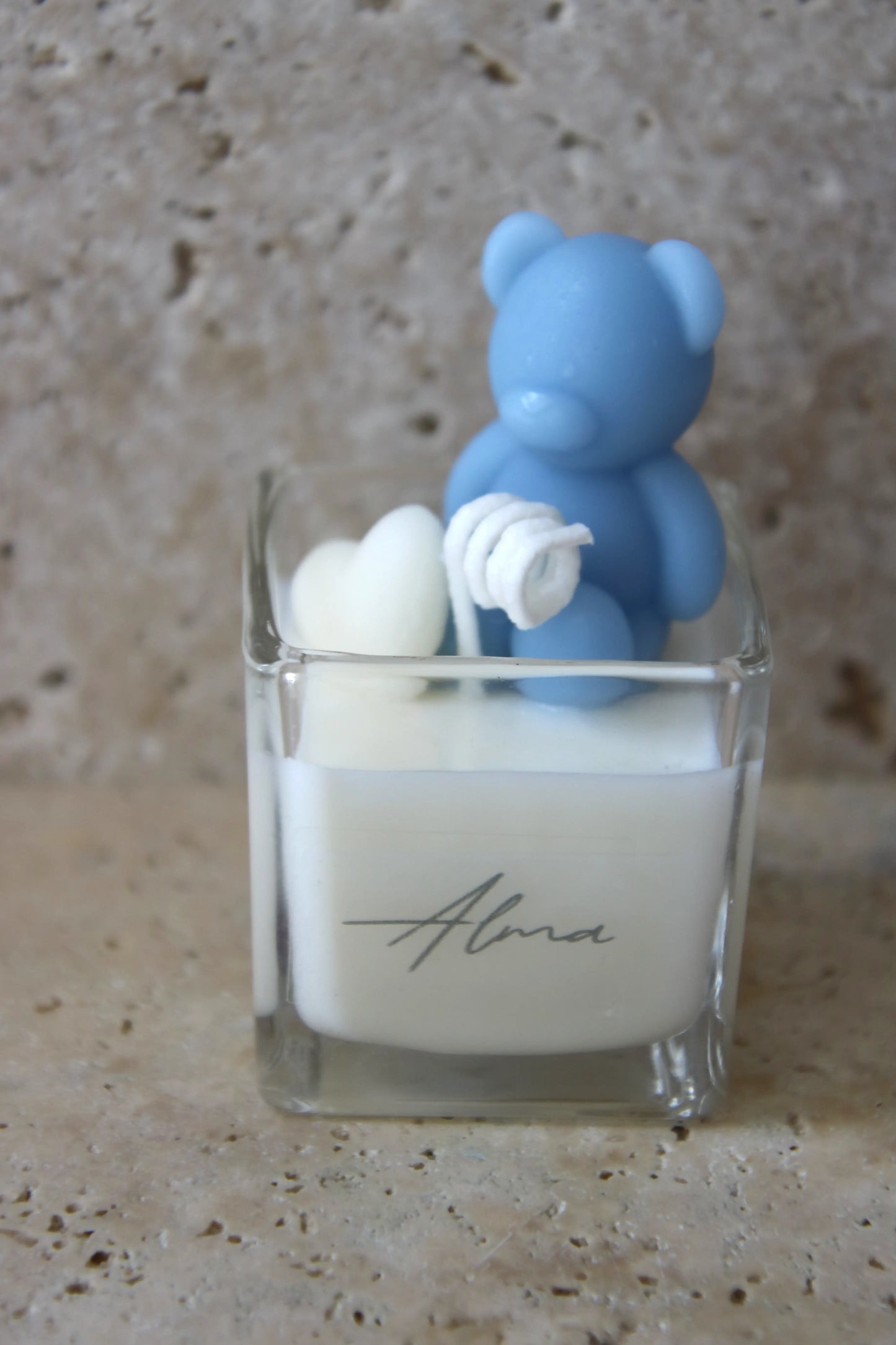 Baby Teddy Bear In Square