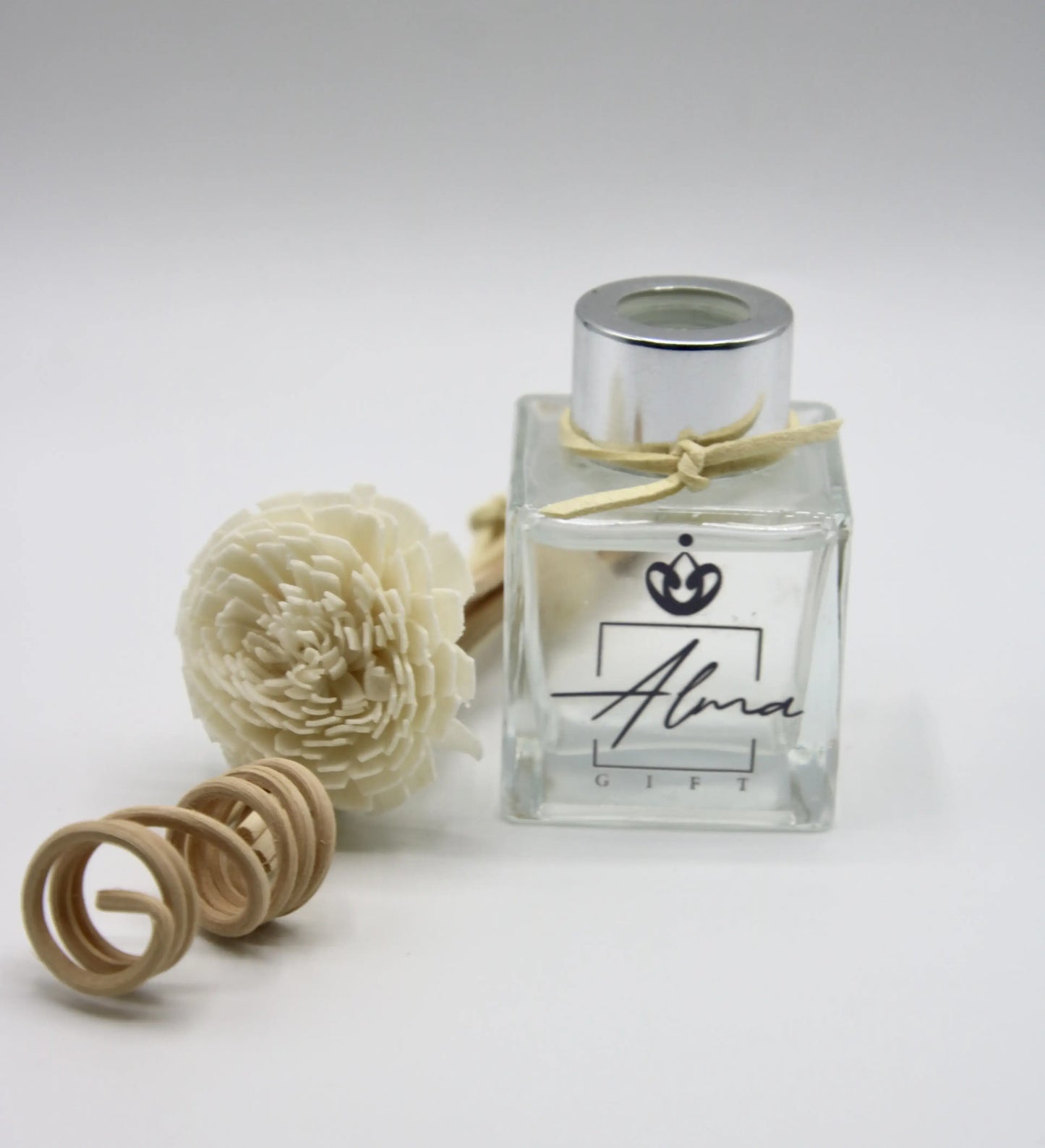Flower Reed Diffuser – Love Spell Scent – Decorative Fragrance Sticks for Home