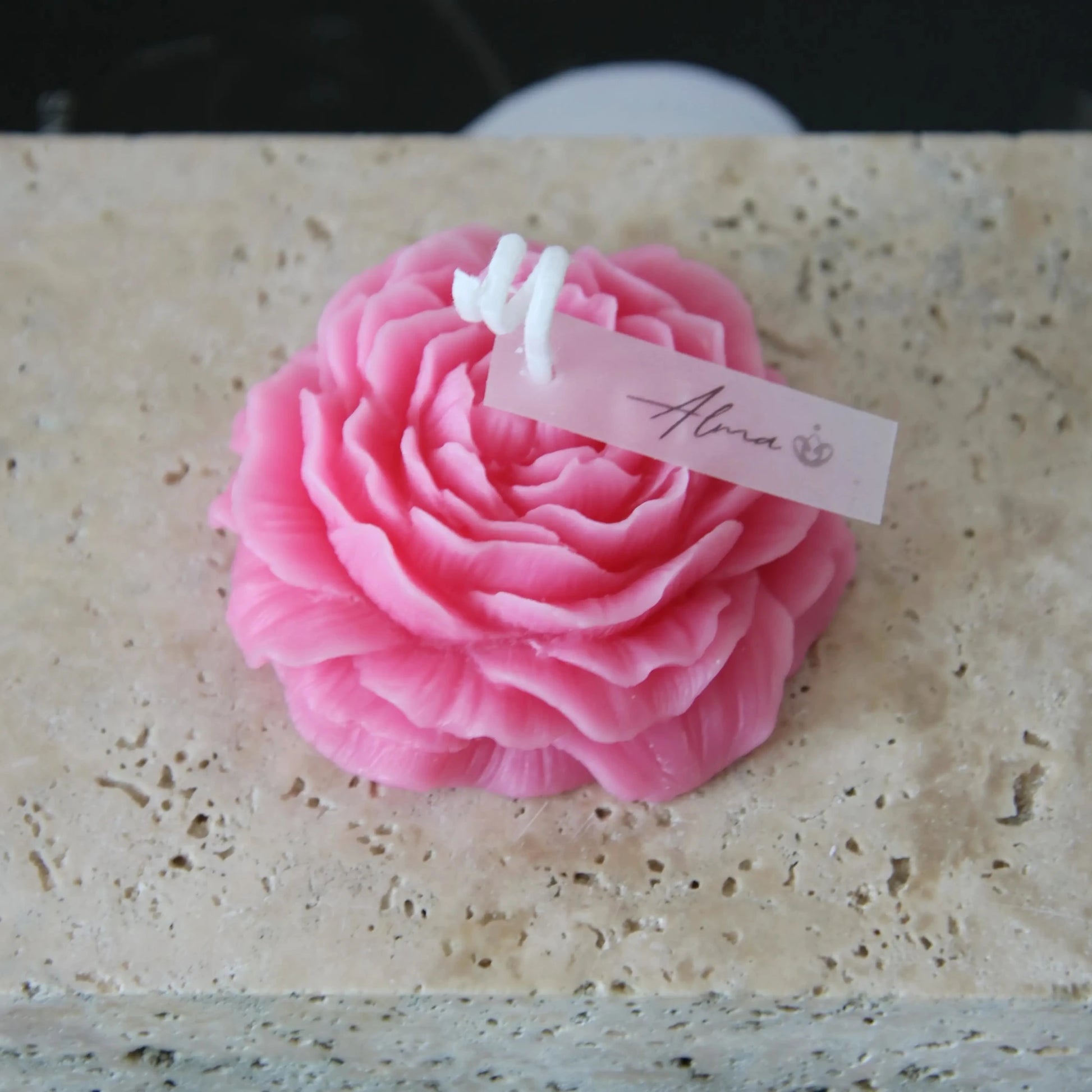 Peony Candle Pink
