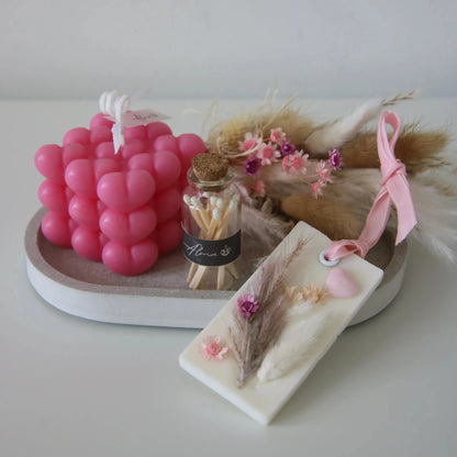 Bubbles Of Love Gift Box Pink Elements