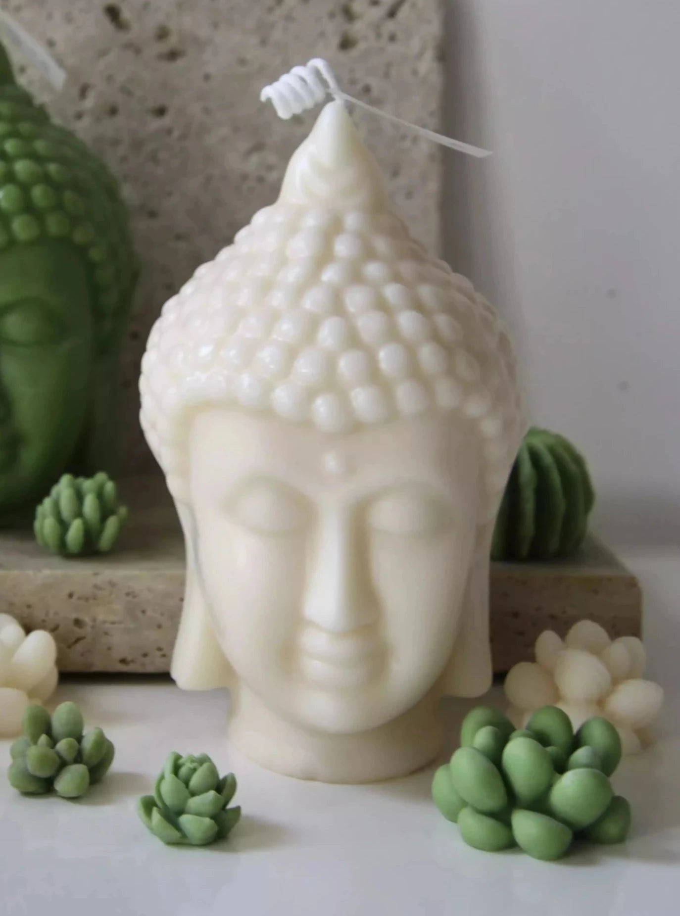 Buddha Lola Ivory Candle