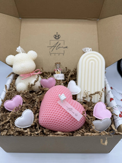 Cozy Love Trio Gift Box Front