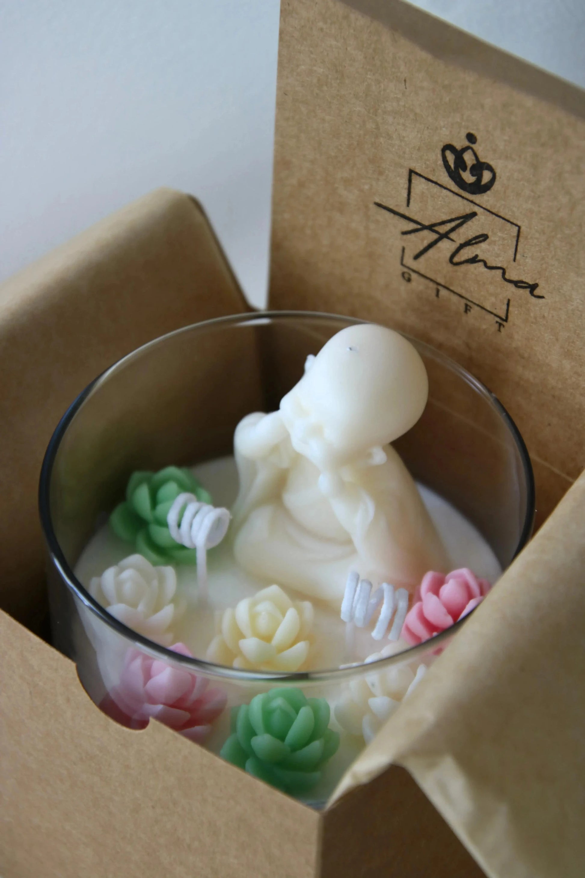 Little Monk In The Garden Gift Box Diagonal