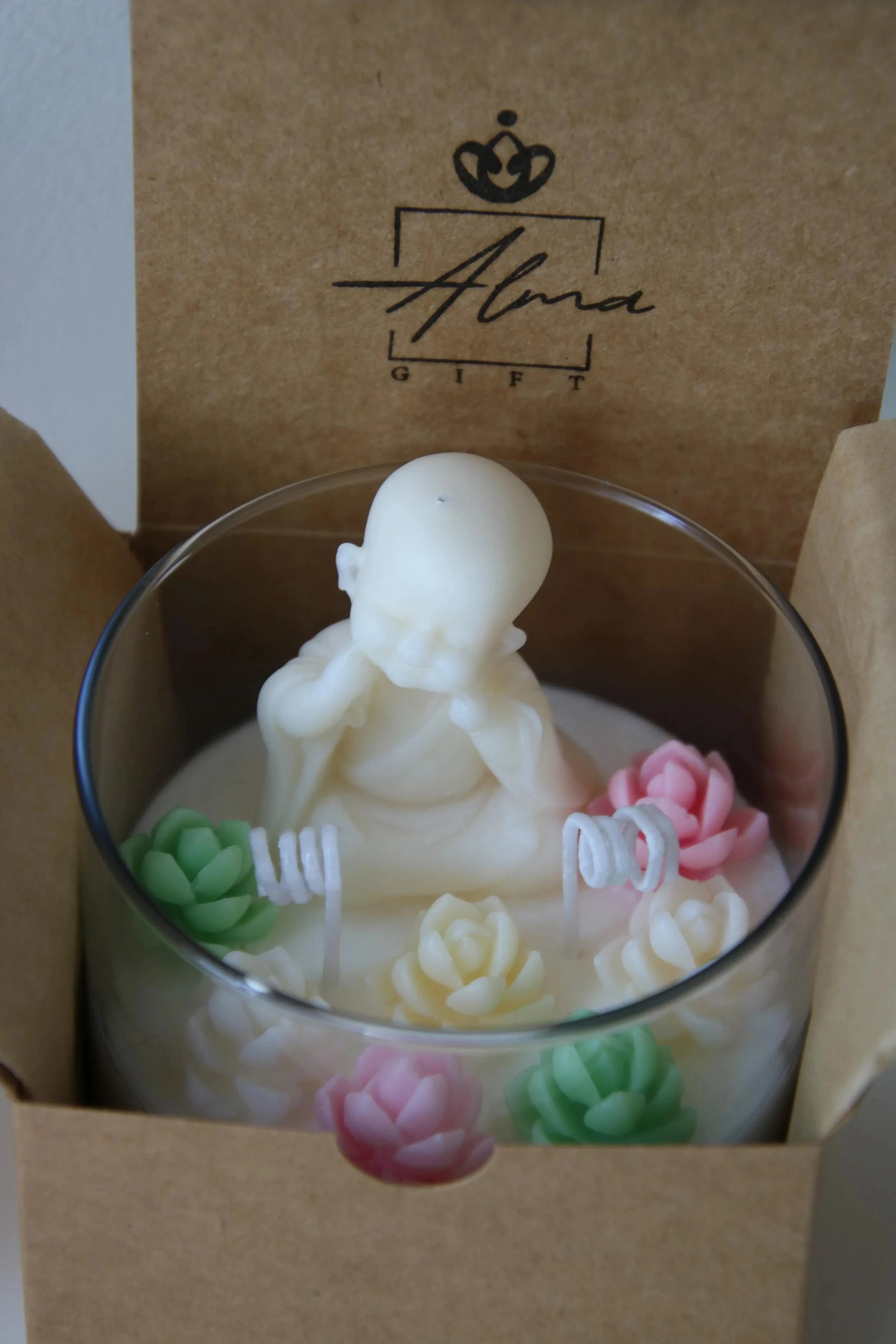 Little Monk In The Garden Gift Box Front