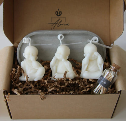 Relaxing Little Monks Gift Box Front