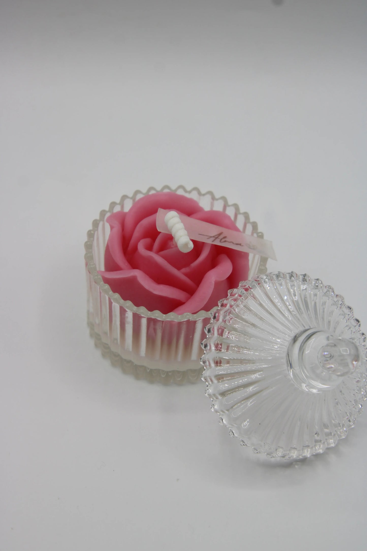 Rose Votive Pink