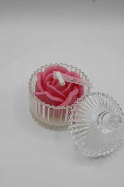 Rose Votive Pink