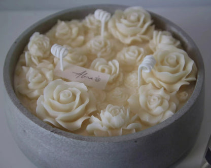 Spring Flowers Candle