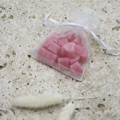 mini heart candle ivory pink decorative soy wax candle small gift favor romantic candle