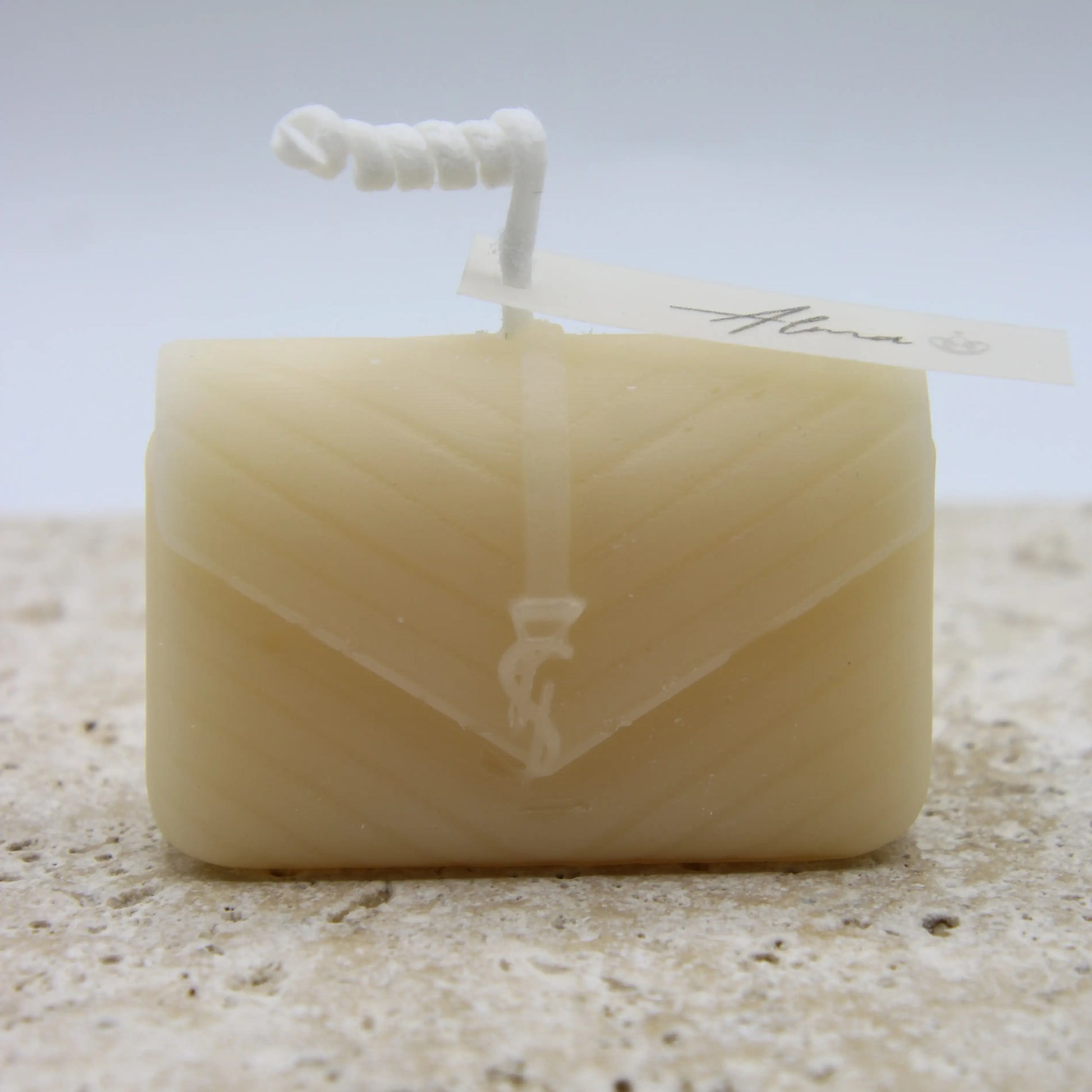 mini purse sl candle ivory decorative soy wax handbag candle small souvenir favor